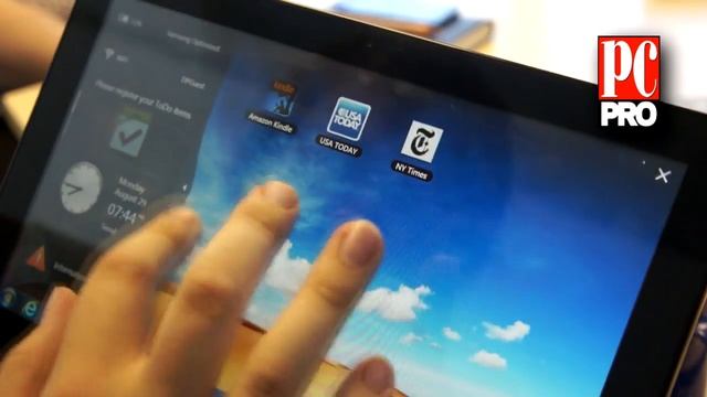 Samsung Series 7 700T - Windows Tablet demo смотреть онлайн
