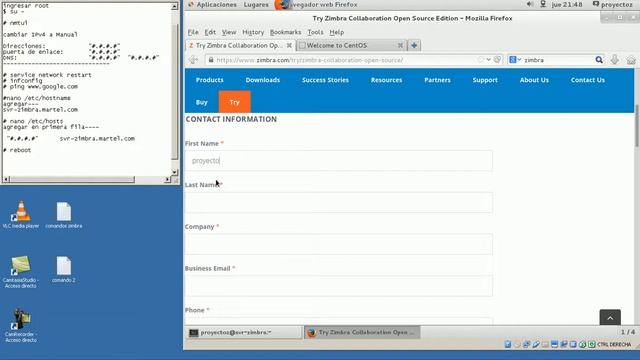 Zimbra en Centos7 смотреть онлайн