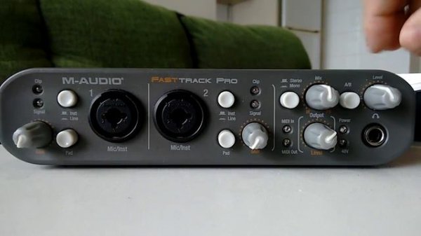 Interface m-audio Fast Track Pro (review)