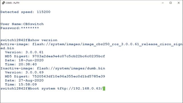 Cisco Tech Talk: Changing the CBS Firmware via TFTP and CLI смотреть онлайн