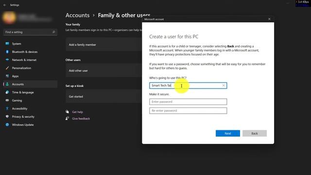 How to Create a New User/ Local Account on Windows 11(EASILY) смотреть онлайн