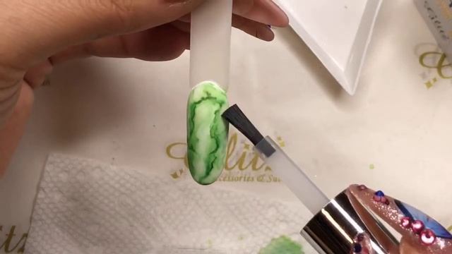 Full Live Tutorial: Crystal Floral Designs on Short Nails смотреть онлайн