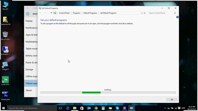 Changing Default apps in Windows 10 смотреть онлайн