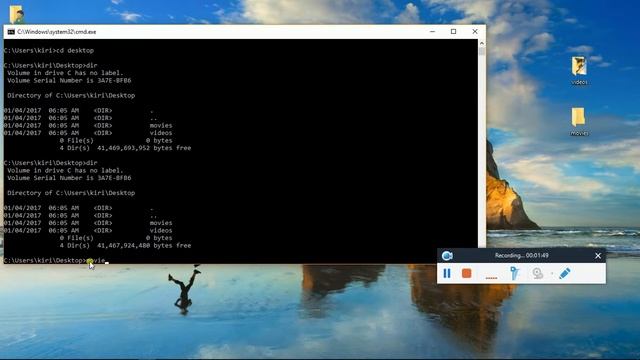 command prompt to move the file one folder to another folder смотреть онлайн