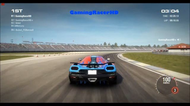 Grid 2 - Live Commentary: Beating Joordz in Koenigsegg Agera R (1080p HD) смотреть онлайн