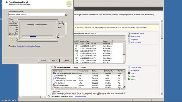 Installing Active Directory with Domain Services Windows Server 2008 R2 смотреть онлайн