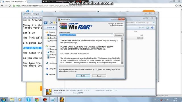 Download and Activate Winrar 5.40 !! New 2017 смотреть онлайн
