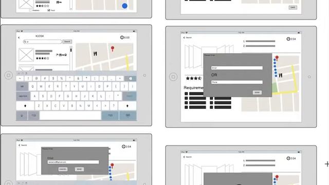 kiosk Wireframe смотреть онлайн