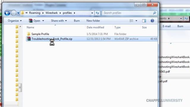 Import Laura's Troubleshooting Profile in Wireshark смотреть онлайн