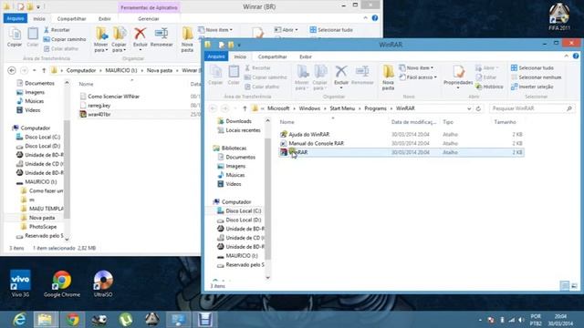 Como instalar Winrar BR+ Crack смотреть онлайн