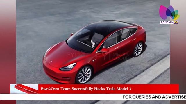 Pwn2Own Team Successfully Hacks Tesla Model 3 | Sanjha TV смотреть онлайн