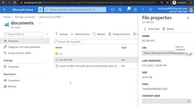 54 - Working with Azure File Shares - Core Services - Azure Storage - A Beginner's Guide to Azure смотреть онлайн