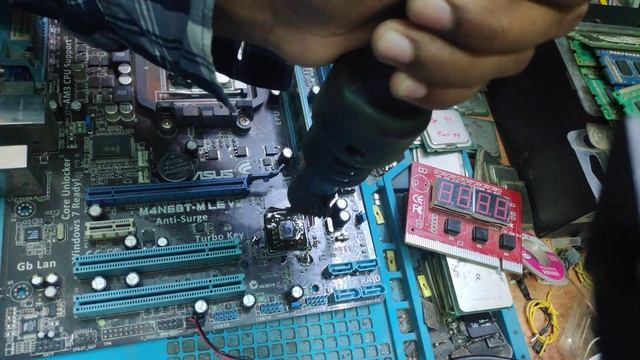 ASUS M4N68T MLE V2 NO DISPLAY FIX | ASUS MOTHERBOARD NO DISPLAY PROBLEM SOLUTION смотреть онлайн