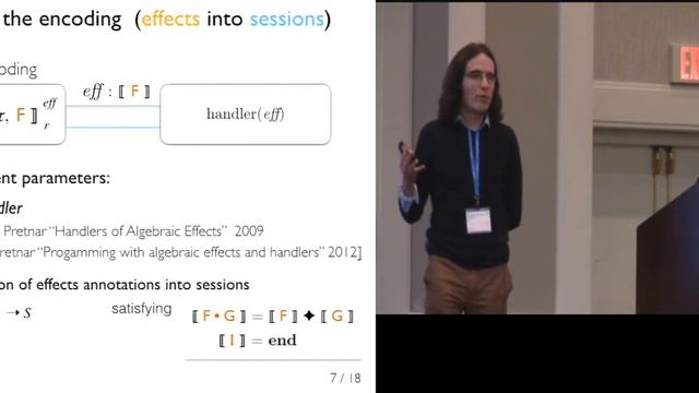 Effects as sessions, Sessions as effects смотреть онлайн