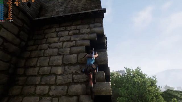 Tomb Raider The Dagger Of Xian - Performance test on AMD Phenom II X6 & GTX 970 смотреть онлайн