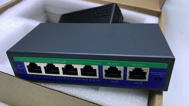 POE 4 + Uplink 2 IP Camera WIFI Access point Network смотреть онлайн