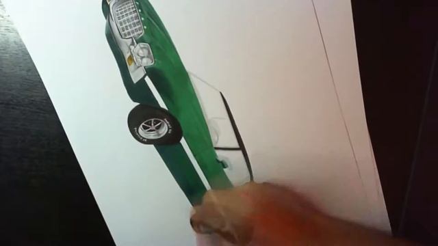 Gran Torino drawing Sport - speed drawing - timelapse - speedart смотреть онлайн