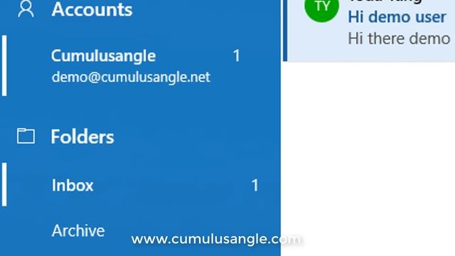 Windows 10 built-in email app IMAP setup смотреть онлайн
