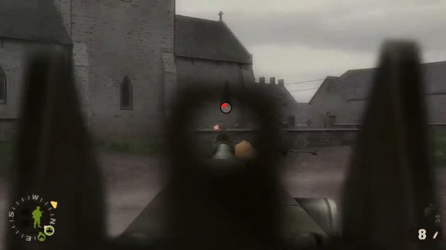 Brothers in Arms Road to Hill 30 Gameplay Part 8-Action at Vierville смотреть онлайн