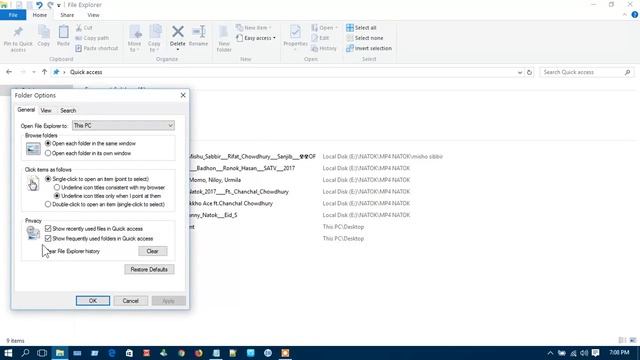 How to disable quick file and recent files in windows 10. смотреть онлайн