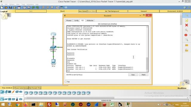 Lab - Observing ARP with the Windows CLI, IOS CLI, and Wireshark смотреть онлайн