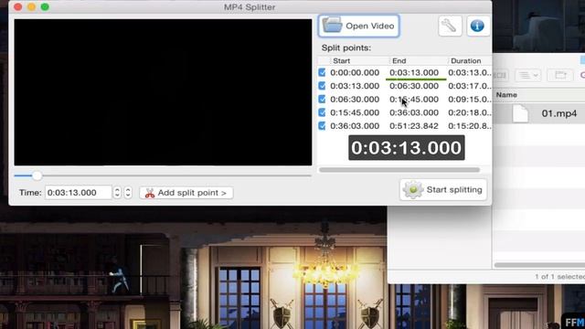 Split MP4 file–Preview Window-Without QuickTime Free on Mac смотреть онлайн