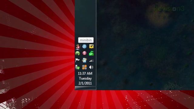 Move The Windows Recycle Bin To System Tray - Tekzilla Daily Tip смотреть онлайн