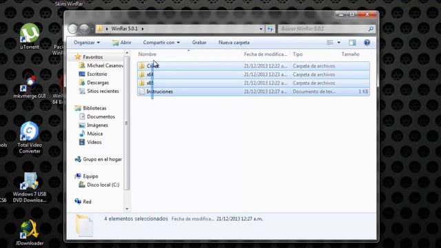Como Descargar WinRAR 5.0.1 [2014] 32 & 64 bits Full En Español + Pack De Skins [MEGA] смотреть онлайн