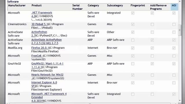 Reporting Sources for Installed Software Products - ZENworks смотреть онлайн