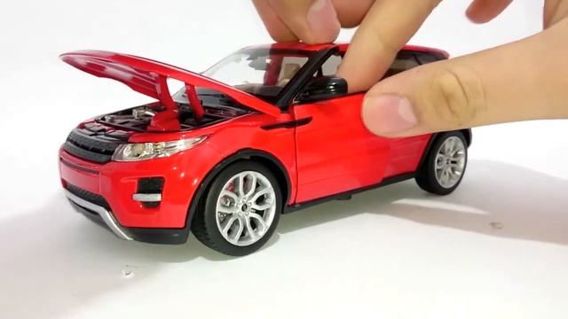 Miniatura Land Rover Range Rover Evoque 1:24 смотреть онлайн