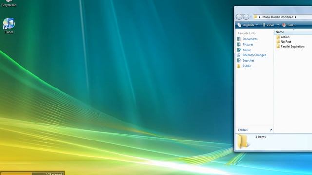Unzip Album Folder/File in WIndows Vista and Load it into iTunes Part 2 смотреть онлайн