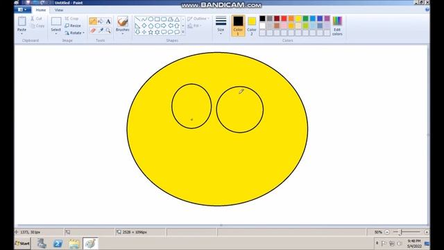 How To Make Scary Face on Windows Server 2008 Paint смотреть онлайн