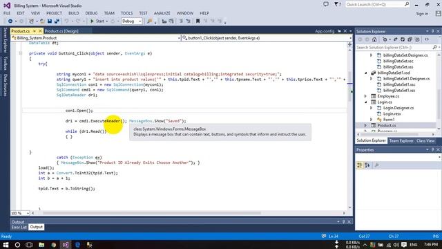 How to add data In database using c# windows application form смотреть онлайн