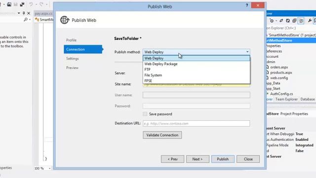 ASP.NET 4.5 Essential Skills Lesson 12-13: Publish a site смотреть онлайн
