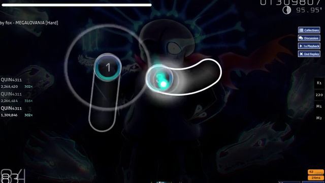 Osu! Megalovania смотреть онлайн