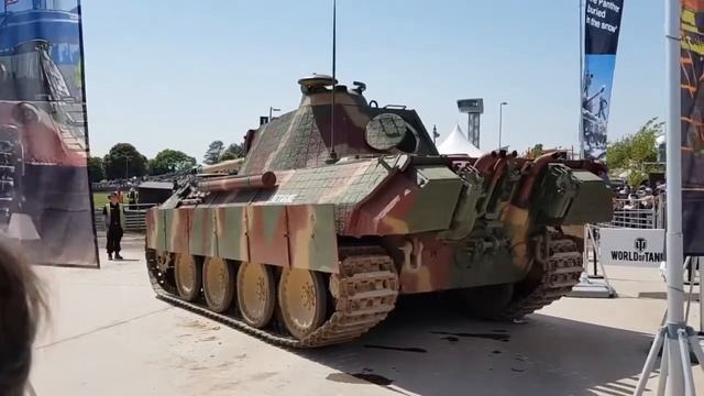 Panther Ausf.A Maybach engine sound! смотреть онлайн