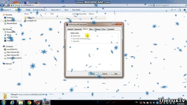 File folder to RAR file . Tutorial(With password ) смотреть онлайн