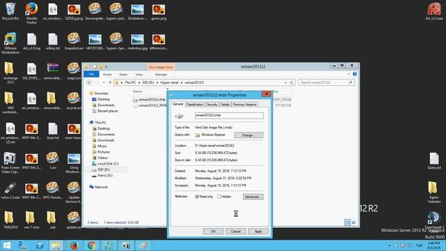 Hyper-V 3.0 Differencing Disk смотреть онлайн