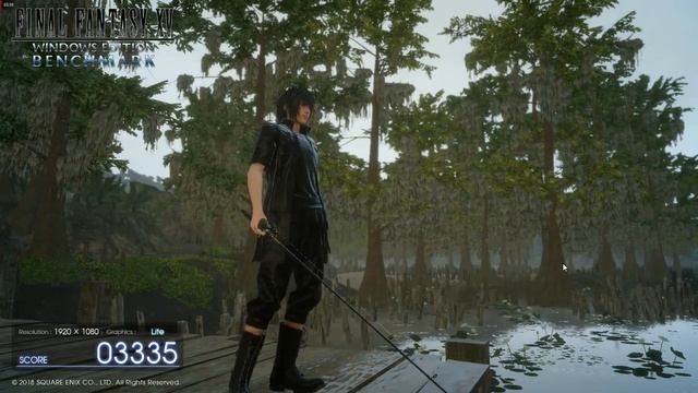 Intel Core i7 965 Extreme + Asus Strix RX570 4 Gb -- FINAL FANTASY XV FF XV Benchmark смотреть онлайн