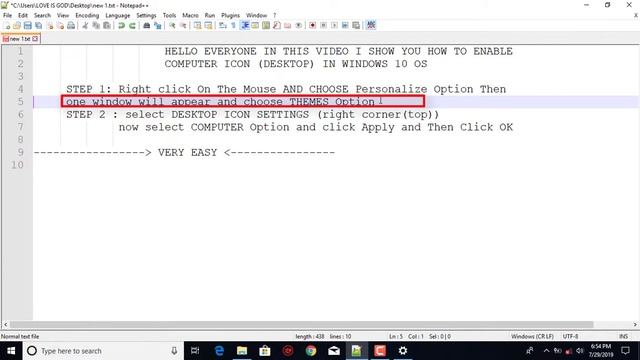 How to enable desktop icons in windows 10 | How to customize Windows 10 desktop icons смотреть онлайн