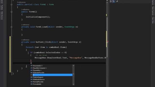 [ visual c# ] message box example смотреть онлайн