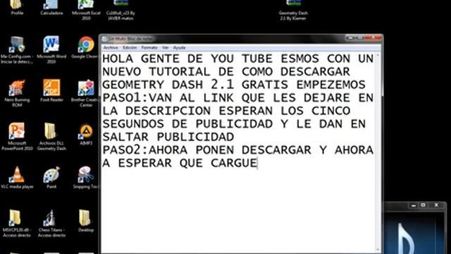 TUTORIAL - COMO DESCARGAR GEOMETRY DASH 2.1 GRATIS смотреть онлайн