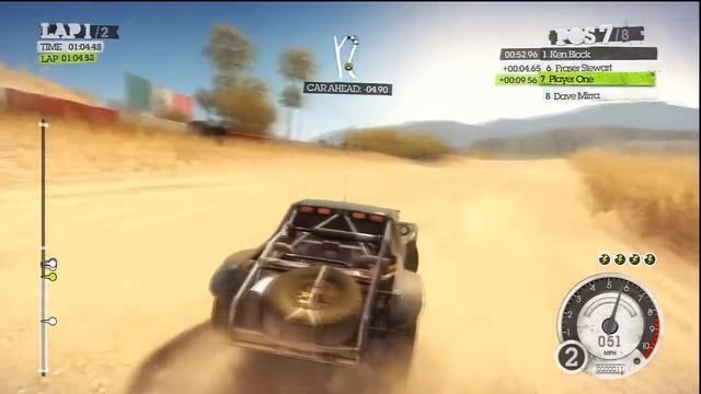 Dirt 2 gameplay HD смотреть онлайн