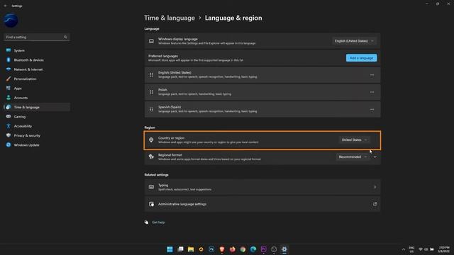 How to change your country & region on Windows 11. смотреть онлайн