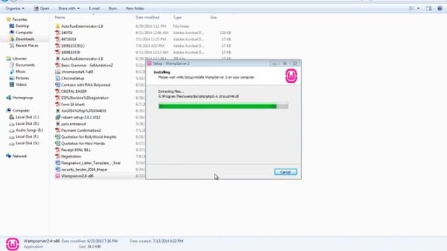 wamp server installation on windows 7 смотреть онлайн