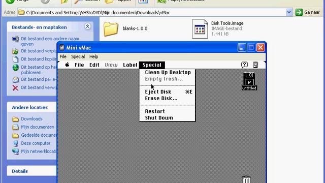 Apple Macintosh Plus. Mac OS System Software 7.0.1 op Mini vMac смотреть онлайн