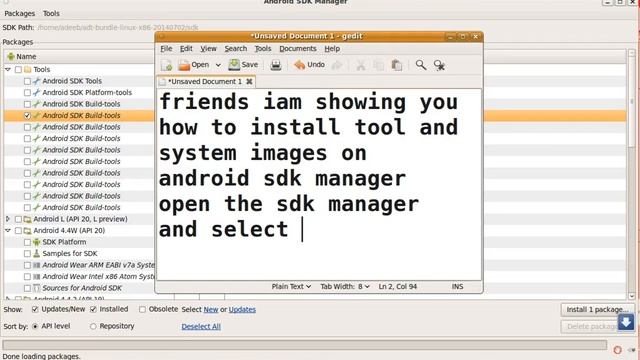 how to install system images on android sdk смотреть онлайн
