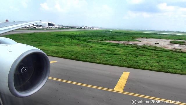 Boeing 777-200. Rolls Royce Trent Engine. Thai Airways Flight TG322. Startup and Takeoff смотреть онлайн