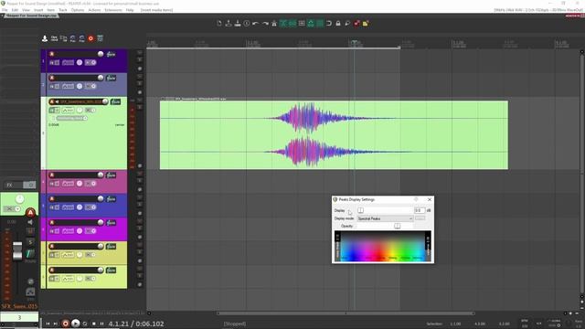 Reaper Theme And Customized Settings For Sound Design