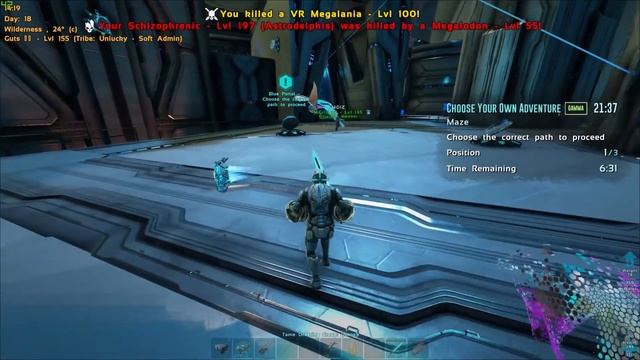 MegaTribe Start Genesis 2 #3 Run Mission for the BOSS ! | UNLUCKY | Ark Official PvP 🍭 смотреть онлайн